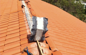 Rénovation de faîtage à Biarritz